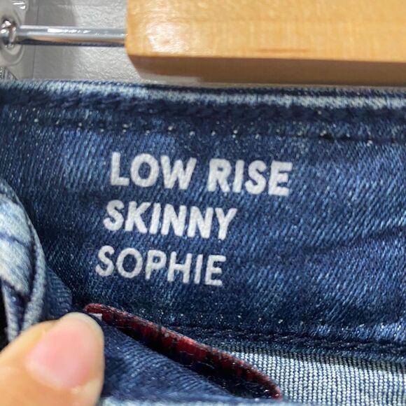 NWT Tommy Hilfiger Denim Sophie Low Rise Ripped Skinny Jeans - Picture 6 of 13